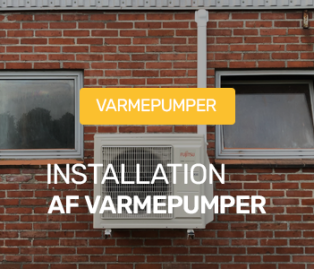 Installation af varmepumper